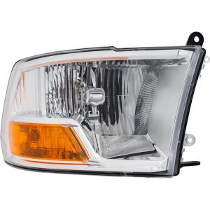 DODGE TRUCKS & VANS DODGE/PU R1500 HEAD LAMP ASSY RIGHT (Passenger Side) (HIGHEAD LAMPOW BEAM 1 BULB)**CAPA** OEM#55277410AG 2009-2012 PL#CH2503217C