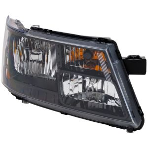 DODGE JOURNEY HEAD LAMP ASSY RIGHT (Passenger Side) (BLACK BEZEL)(CROSSROAD MDL) OEM#68200084AC 2014-2020 PL#CH2503265