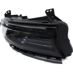 DODGE CHARGER HEAD LAMP ASSEMBLY RIGHT (Passenger Side) (HALOGEN) (W/LED DRL) OEM#68214396AD-PFM 2015 PL#CH2503270