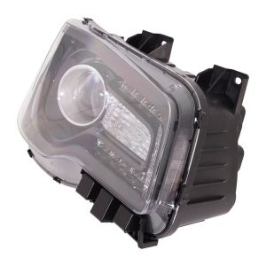CHRYSLER 300  HEAD LAMP ASSY RIGHT (Passenger Side) (HALOGEN)(W/PROJECTOR)(BLACK BEZEL) OEM#68402948AA 2018-2023 PL#CH2503331