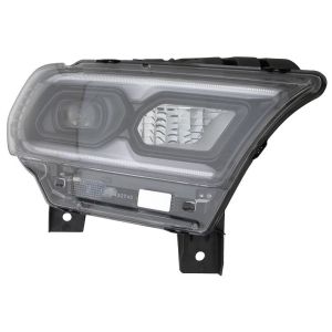 DODGE TRUCKS & VANS DURANGO HEAD LAMP ASSY RIGHT (Passenger Side) (WO/TURN SIGNAL)(WO/LEVELING)(BLACK) OEM#68433782AE 2021-2025 PL#CH2503345