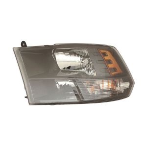 DODGE TRUCKS & VANS DODGE/PU (R1500)( CLASSIC) HEAD LAMP UNIT LEFT (Driver Side) (HALOGEN)(STD TYPE)(BLACK BEZEL) OEM#68270497AE 2015-2022 PL#CH2518149