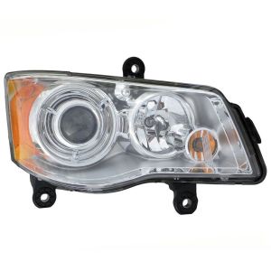 CHRYSLER TOWN & COUNTRY  HEAD LAMP ASSY RIGHT (Passenger Side) (HID)(WO/ KIT)**CAPA** OEM#5113334AF 2008-2016 PL#CH2519126C