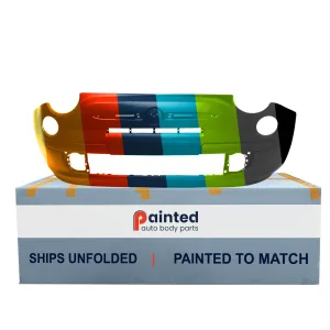 FIAT 500 2DOORS (FIAT) FRONT BUMPER COVER PRIMED (POP)(WO/FOG) **CAPA** OEM#1RZ45TZZAB 2012-2017 PL#FI1000100C