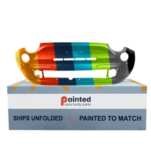 FIAT 500 2DOORS (FIAT) FRONT BUMPER COVER PRIMED (LOUNGE)(W/FOG)((W/CHR MLDG) OEM#1RZ55TZZAB 2012-2017 PL#FI1000103