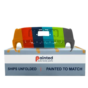 FORD MUSTANG REAR BUMPER COVER (WO/PARK SENSOR BASE/GT) **CAPA** OEM#DR3Z17K835AAPTM 2013-2014 PL#FO1100687C