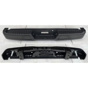 FORD TRUCKS & VANS FORD/PU F150 HYBRID REAR STEP BMP ASSY BLACK (WO/SENSOR)(WO/TOW HITCH) OEM#ML3Z17906AAPTM-PFM 2021-2023 PL#FO1103244