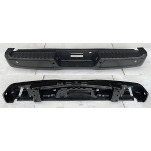 FORD TRUCKS & VANS FORD/PU F150 HYBRID REAR STEP BMP ASSY BLACK (W/SENSOR)(W/ACTIVE PK SENSOR)(WO/TOW HITCH) OEM#ML3Z17906JAPTM-PFM 2021-2023 PL#FO1103246
