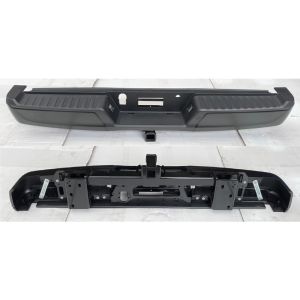 FORD TRUCKS & VANS FORD/PU F150 HYBRID REAR STEP BMP ASSY BLACK (WO/SENSOR)(W/STD TOW HITCH) OEM#ML3Z17906AAPTM-PFM 2021-2023 PL#FO1103251