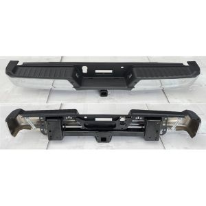 FORD TRUCKS & VANS FORD/PU F150 HYBRID REAR STEP BMP ASSY CHROME (W/SENSOR)(WO/ACTIVE PK SENSOR)(W/MAX TOW HITCH) OEM#ML3Z17906DA-PFM 2021-2023 PL#FO1103254