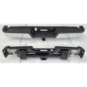 FORD TRUCKS & VANS FORD/PU F150 HYBRID REAR STEP BMP ASSY CHROME (W/SENSOR)(W/ACTIVE PK SENSOR)(W/MAX TOW HITCH) OEM#ML3Z17906HA-PFM 2021-2023 PL#FO1103255