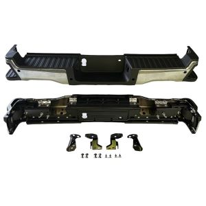 FORD TRUCKS & VANS FORD/PU F250/350/450 (SUPER DUTY) REAR STEP BMP ASSY CHROME (W/SENSOR) OEM#PC3Z17810LA-PFM 2023-2025 PL#FO1103308