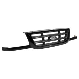 FORD TRUCKS & VANS RANGER  GRILLE BLACK/ARG ( 2 horizontal & 2 vetical bars) OEM#3L5Z8200AA 2001-2003 PL#FO1200393
