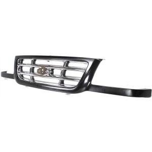FORD TRUCKS & VANS RANGER  GRILLE PTD/CHROME ( 2 horizontal & 2 vetical bars) OEM#3L5Z8200CA 2001-2003 PL#FO1200394