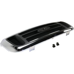 FORD TRUCKS & VANS RANGER  GRILLE CHROME W/ARG BAR TYPE (2WD) OEM#4L5Z8200FAA 2004-2005 PL#FO1200455