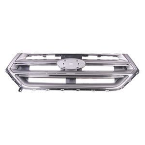 FORD TRUCKS & VANS EDGE  GRILLE ASSY CHROME/GRAY (WO/CAMERA)(EXC SPORT) OEM#FT4Z8200AA 2015-2018 PL#FO1200559