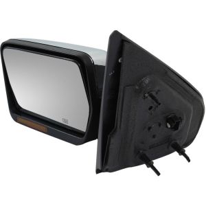 FORD TRUCKS & VANS FORD/PU (F150 EXC HERITAGE) DOOR MIRROR LEFT (Driver Side) PWR/HTD/SIGNAL (WO/PUDDLE)(CHR) OEM#6L3Z17683EA 2006 PL#FO1320332