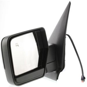 FORD TRUCKS & VANS EXPEDITION DOOR MIRROR LEFT (Driver Side) PWR/HTD/PUDDLE/M-FOLD (WO/MEMORY)(BLK) OEM#8L1Z17683AA 2007-2010 PL#FO1320364