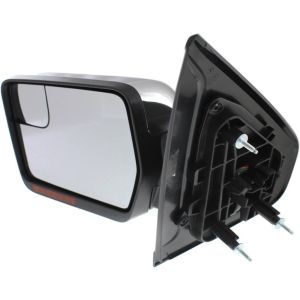 FORD TRUCKS & VANS FORD/PU (F150)(EXC SVT RAPTOR) DOOR MIRROR LEFT (Driver Side) PWR/HTD/SIGNAL/MEMORY(CHR)(W/REFL)(SINGLE ARM)(W/SPOT)(WO/DIM OEM#BL3Z17683GA-PFM 2011-2014 PL#FO1320406