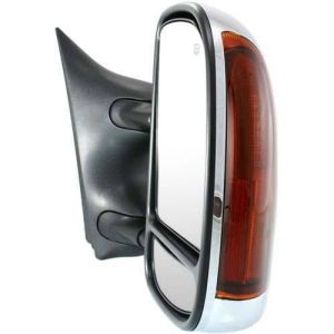 FORD TRUCKS & VANS FORD/PU (F250/350/450/550) Super Duty DOOR MIRROR RIGHT (Passenger Side) PWR/HTD/SIGNAL (BLACK CVR)(DUAL ARMS/GLASS)(TRAILER)(FOLD-IN/OUT) OEM#5C3Z17682EAA-PFM 2003-2007 PL#FO1321268