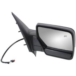 FORD TRUCKS & VANS EXPEDITION  DOOR MIRROR RIGHT (Passenger Side) PWR/HTD/PUDDL (WO/MEMORY)(TEX-BLACK) OEM#BL1Z17682AA 2011 PL#FO1321398