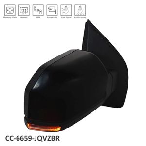 FORD TRUCKS & VANS FORD/PU  (F150)(EXC RAPTOR) DOOR MIRROR RIGHT (Passenger Side) PWR/HTD/SIGNAL/PUDDLE/MEMORY/P-FOLD(W/BSD)(WO/SPOT L)(STD)(PTM) OEM#FL3Z17682RCPTM 2015-2017 PL#FO1321532