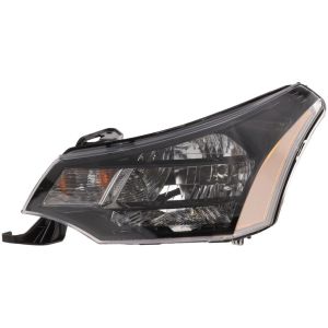 FORD FOCUS HEAD LAMP ASSY LEFT (Driver Side) BLACK (CP)( S/D 10-11 SES MDL) OEM#9S4Z13008D 2008-2011 PL#FO2502269