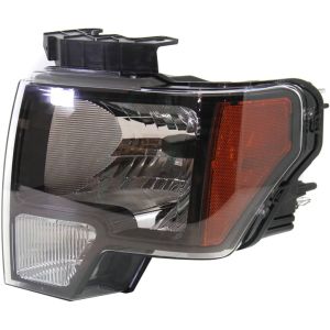 FORD TRUCKS & VANS FORD/PU (F150) SVT RAPTOR HEAD LAMP ASSEMBLY LEFT (Driver Side) (SMOKED w/Black Trim)**CAPA** OEM#DL3Z13008EC (P) 2010-2014 PL#FO2502289C