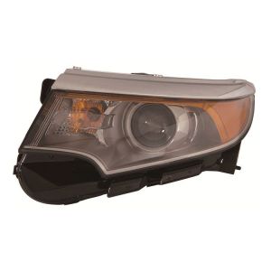 FORD TRUCKS & VANS EDGE HEAD LAMP ASSY LEFT (Driver Side) (HALOGEN)(SPORT)(WO/LOGO) **CAPA** OEM#BT4Z13008H 2011-2014 PL#FO2502292C