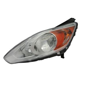 FORD C-MAX HYBRID/ENERGI HEAD LAMP ASSY LEFT (Driver Side) (CHROME BEZEL)(WO/LOGO ON BULB SHIELD) OEM#DM5Z13008D 2013-2016 PL#FO2502314