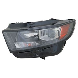 FORD TRUCKS & VANS EDGE  HEAD LAMP ASSY LEFT (Driver Side) (HALOGEN)(BLACK)(SPORT) OEM#FT4Z13008J 2015-2018 PL#FO2502342