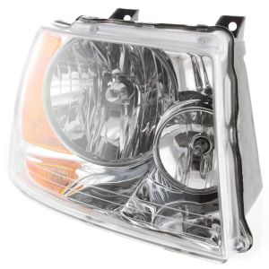 FORD TRUCKS & VANS EXPEDITION  HEAD LAMP ASSY RIGHT (Passenger Side) (CHROME) OEM#6L1Z13008AA 2003-2006 PL#FO2503181