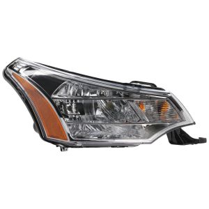 FORD FOCUS HEAD LAMP ASSY RIGHT (Passenger Side) CHROME (SD)(EXC SES) OEM#8S4Z13008E 2008-2011 PL#FO2503244
