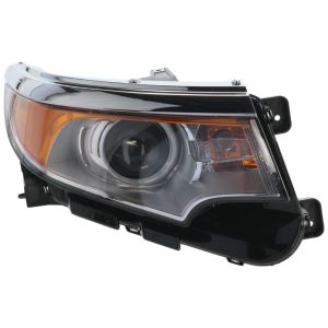 FORD TRUCKS & VANS EDGE HEAD LAMP ASSY RIGHT (Passenger Side) (HALOGEN)(W/BRIGHT CHROME BEZEL)(EXC SPORT) OEM#BT4Z13008A 2011-2014 PL#FO2503291