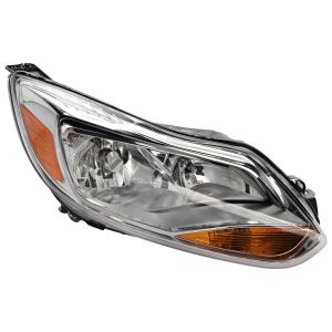 FORD FOCUS HATCHBACK/ST HEAD LAMP RIGHT (Passenger Side) (CHROMEOME)(SE/SEL) OEM#BM5Z13008F 2012-2014 PL#FO2503298