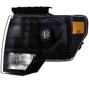 FORD TRUCKS & VANS FORD/PU F150 (EXC SVT RAPTOR) HEAD LAMP LEFT (Driver Side) ( HID)(BLACK TRIM)(WO/BULBS&BALLAST) OEM#DL3Z13008FB 2009-2014 PL#FO2518121