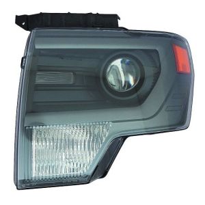 FORD TRUCKS & VANS FORD/PU F150 SVT RAPTOR HEAD LAMP UNIT LEFT (Driver Side) (HID)(GRAY TRIM)**CAPA** OEM#DL3Z13008CB 2010-2014 PL#FO2518122C