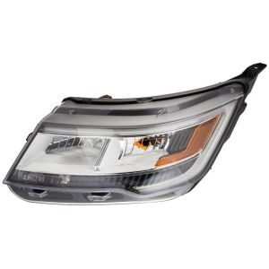 FORD TRUCKS & VANS EXPLORER HEADLAMP LEFT (Driver Side) HID LED XLT/LIMITED/PLATINUM W/LED ACCENT OEM#FB5Z13008N 2016-2018 PL#FO2518130