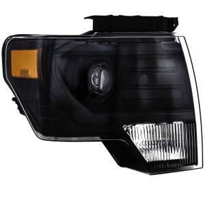 FORD TRUCKS & VANS FORD/PU F150 (EXC SVT RAPTOR) HEAD LAMP RIGHT (Passenger Side) ( HID)(BLACK TRIM)(WO/BULBS&BALLAST) OEM#DL3Z13008DB 2009-2014 PL#FO2519121