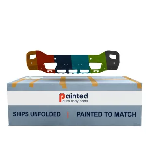 GM TRUCKS & VANS SIERRA/PU 1500  (19 OLD STYLE) FRONT BUMPER PTD (W/ SENSOR) OEM#23381976 2016-2019 PL#GM1002864