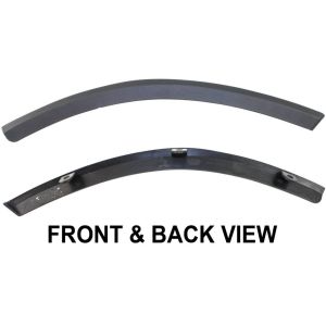 GM TRUCKS & VANS SILVERADO/PU 2500/3500  (CHEVY) FRONT BUMPER END UPPER FILLER LEFT (Driver Side) (6.0L) TEXT BLACK OEM#25782944 2007-2010 PL#GM1088173