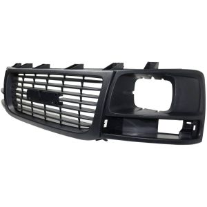GM TRUCKS & VANS CHEVY/GMC/VAN(Express/Savana)  GRILLE BLACK (SEALED BEAM HEAD LAMP)(GMC)**CAPA** OEM#22881262 2003-2017 PL#GM1200531C