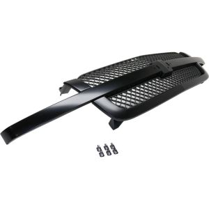 GM TRUCKS & VANS SILVERADO/PU  (CHEVY) (07 OLD STYLE) GRILLE BLACK CENTER BAR/PTD FRAME (1500 SS MDL) OEM#19168630 2003-2005 PL#GM1200557