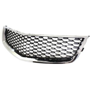 GM TRUCKS & VANS EQUINOX GRILLE LOWER CHR/BLK**CAPA** OEM#25798747 2010-2015 PL#GM1200621C