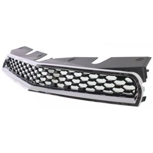 GM TRUCKS & VANS EQUINOX GRILLE UPPER CHR/BLK (VENTED)**CAPA** OEM#25798744 2010-2015 PL#GM1200622C