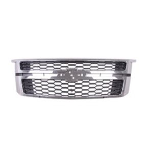 GM TRUCKS & VANS SUBURBAN GRILLE CHROME/BLACK INNER (DIAMOND MESH)(EXC LT 4WD W/Z71) OEM#84724083 2015-2020 PL#GM1200703