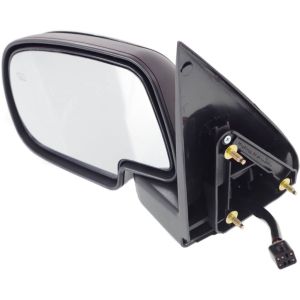 GM TRUCKS & VANS AVALANCHE DOOR MIRROR LEFT (Driver Side) PWR/HTD (WO/PUDDLE LAMP)(PTD CVR) OEM#GM1320226 2002 PL#GM1320226