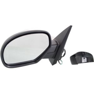 GM TRUCKS & VANS SIERRA/PU 1500 (GMC) DOOR MIRROR LEFT (Driver Side) POWER/HEATED (WO/PUDDLE LAMP)(TEXT CVR)(WO/TRAILER TOW) OEM#20843116 2007-2013 PL#GM1320325