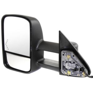 GM TRUCKS & VANS SILVERADO/PU (CHEVY) (07 OLD STYLE) DOOR MIRROR LEFT (Driver Side) POWER/HEATED (W/SIGNAL IN GLASS)(TOW TYPE)((DUAL MIRROR)(TEXT) OEM#15904034 2003-2007 PL#GM1320355