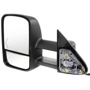 GM TRUCKS & VANS YUKON DENALI/YUKON XL DENALI (GMC) DOOR MIRROR LEFT (Driver Side) POWER/HEATED (W/SIGNAL IN GLASS)(TOW TYPE)((DUAL MIRROR)(TEXT) OEM#15904034 2003-2006 PL#GM1320355